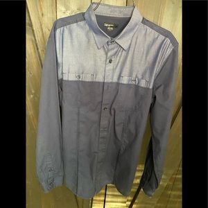 Bar III 3 Slim Fit Stretch Two Tone